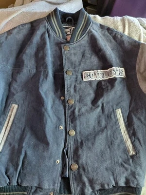 Chaqueta bordada de gamuza Carl Banks GIII vintage de los Dallas Cowboys para hombre mediana Foto 1 de 4