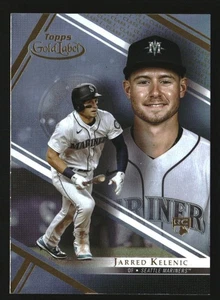 JARRED KELENIC 2021 TOPPS GOLD LABEL CLASS 1 #81 RC SEATTLE MARINERS - Picture 1 of 3