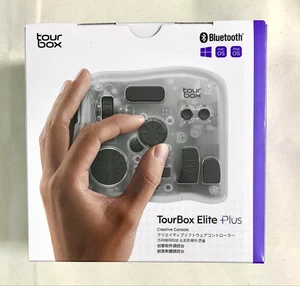 TourBox Elite Plus iPad Drawing Bluetooth Controller Windows mac OS NEW - Picture 1 of 3