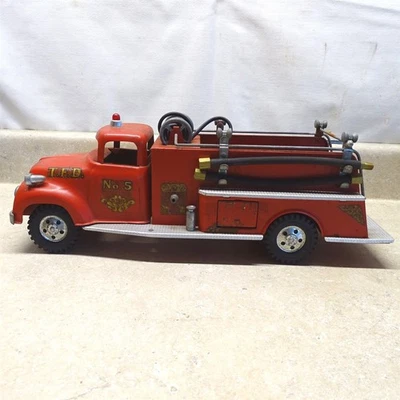 Vintage Tonka 1956 Fire Pumper Truck No. 5 Engine, 17" - Image 1 of 4