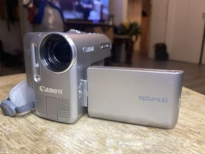 Canon Optura S1 MINI DV Tape Camcorder Video Camera TAPE TESTED Working RARE - Picture 1 of 21