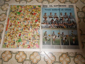 CALCIO SUPPLEMENTO GIORNO N 203 27-8-1961 JUVENTUS JACOVITT I MANNAGGIA - Bild 1 von 1