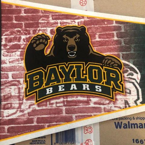 Baylor University Bears NCAA 12 X 30 Wincraft Felt Pennant Cover