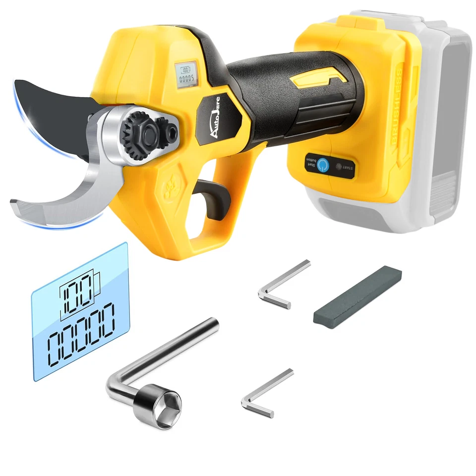 Tijeras de Podar Eléctricas Inalámbricas para Batería Dewalt 20V, Podadora Portátil Jardín Foto 1 de 4