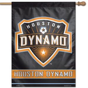 MLS Houston Dynamo WinCraft Single-Sided Vertical Banner 28" x 40" Brand New