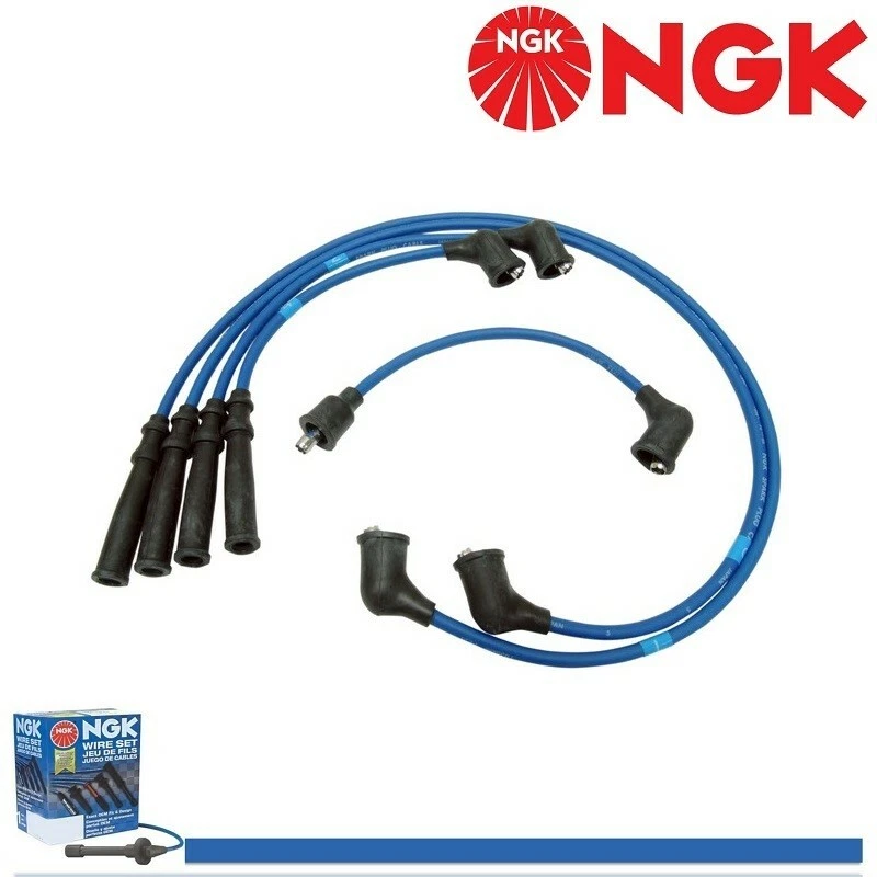Juego de cables de encendido NGK para Subaru Loyale H4-1,8 L 1990-1994 Foto 1 de 4