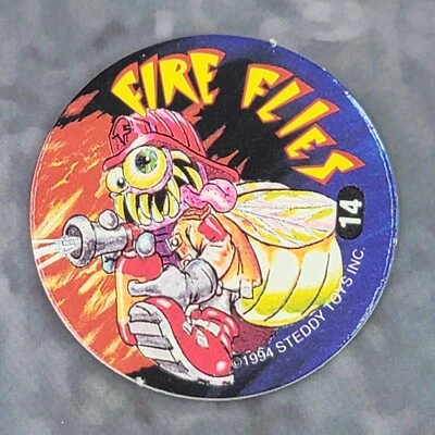 POG Milkcap Vintage 1994 Slammer Whammer Imperial - FIRE FLIES 14 - Image 1 of 2