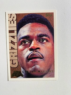 1996 TOPPS #174 GERALD WILKINS ROOKIE NM-MT NBA BASKETBALL CARD - Image 1 of 2