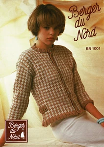 BERGER DU NORD ~ Various Ladies Designer Knittings Patterns **FREE P&P** - Picture 1 of 7