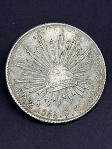 México - 8 Reales - Plata 1886 (Zs J.S) - Imagen 1 de 2