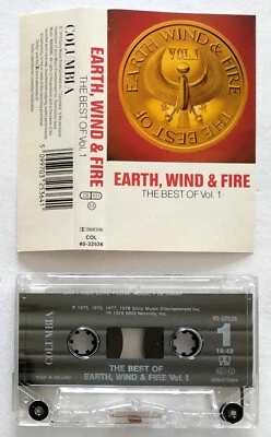 Mc The Best Of Earth, Wind & Fire Vol. 1 Musicassetta Holland Funk Disco Vintage - Immagine 1 di 2