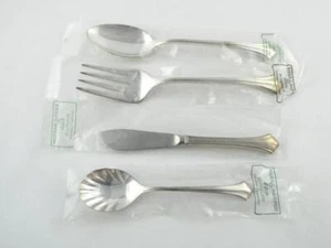 Lote de cuchillos de mantequilla y tenedor de carne Reed & Barton Partenon cuchara de azúcar - Imagen 1 de 6