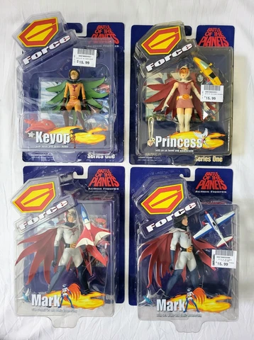 Gatchaman G-Force Battle Of The Planets KEYOP, PRINCESS, MARK x2  Diamond Select Cover