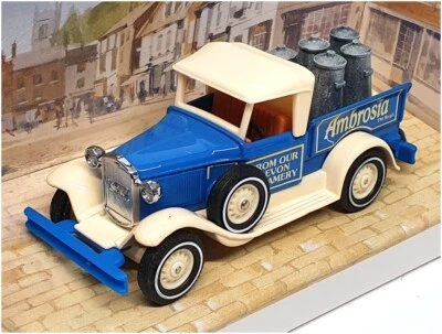 Matchbox Appx 10cm Long Y-35B - Model A Ford Truck "Ambrosia" - Cream/Blue - Bild 1 von 4