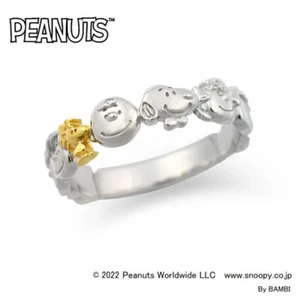 Snoopy Peanuts All Star Ring Size 9 Made in Japan - Picture 1 of 13