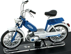 Garelli Gulp 50 Flex 50 cc 1976 Moped Motorrad weiss blau white blue 1:18 Atlas - Bild 1 von 1