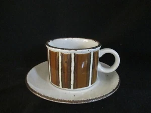 Midwinter Earth Cup & Saucer Made in England - Picture 1 of 3