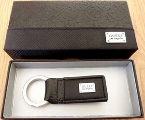 Guess Los Angeles Leather Key Ring with Original Case - Picture 1 of 10