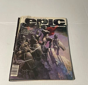 EPIC ILLUSTRIERT #1 Comic Fantasy Magazin von Marvel Comics - 1980 - Bild 1 von 5