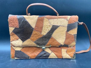 Vintage Gold Medal Pointer Export Ostrich Leather Purse - Picture 1 of 10