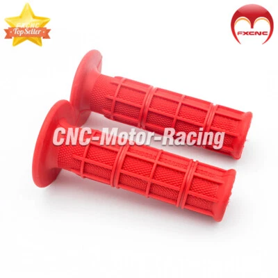 Empuñaduras de manillar rojas para moto de cross Honda CR 125R/250R/80R/85R CRF125F 250 CRF450R Foto 1 de 4