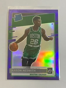 🙂 Panini Donruss 2020-21 óptica baloncesto púrpura Prizm #164 Aaron NESMITH 🙂 - Imagen 1 de 2
