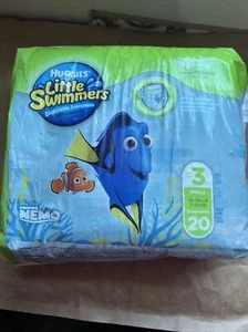 Huggies Little Swimmers Finding Dory Disposable Swim Pants Size Small 20 Pack - Picture 1 of 4