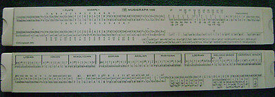 Musigraph Music Theory Slide Rule For Composers Musicians Students Lots Of Uses! • 20.37€