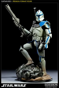 SIDESHOW FORMATO PREMIUM STAR WARS CAPITÁN REX ESCALA 1/4 ESTATUA SELLADA 2012 *EE. UU.* - Imagen 1 de 10