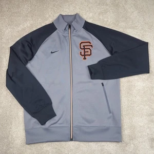 San Francisco Giants Jacke Herren Medium Grau MLB Baseball Nike Full Zip - Bild 1 von 8