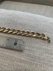 Collana catena tono oro grossa 14” chiusura aragosta moda elegante SPEDIZIONE VELOCE!! - Foto 1 di 5