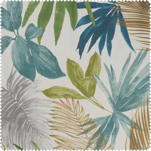 Globaltex Baumwoll-Stoff Palmen, Acryl beschichtet, 140 cm breit Meterware - DIY - Bild 1 von 6