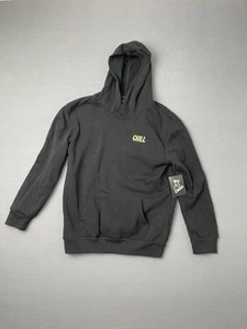 Art Class “chill Smiley Face” Black Pullover Hoodie LARGE (10/12) - Picture 1 of 12