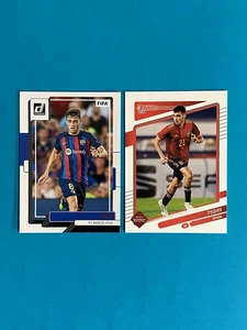 Pedri Soccer Card Lot 2021-2023 Donruss Barcelona + Spain Cards - Bild 1 von 2