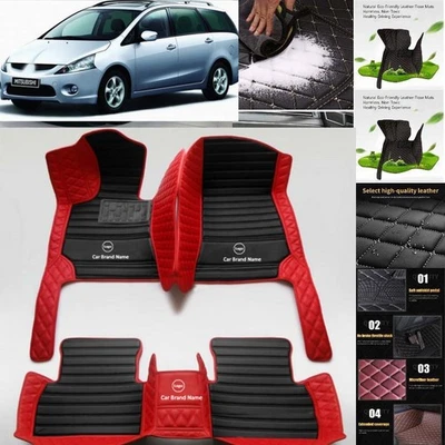 For Mitsubishi Grandis Car Floor Mats Custom Waterproof Auto Liners Carpets Foto 1 de 4