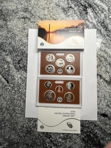 2018 US Mint Proof Set, OGP & COA - Picture 1 of 5