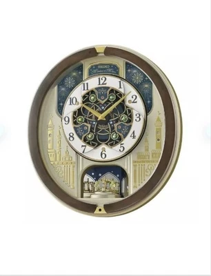 Seiko Limited Edition Melodies In Motion 2023 Musical Wall Clock (QXM399BRH) - Image 1 of 4