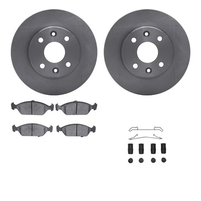 For Kia Sephia 1994-2000 R1 Concepts WFUH1-21056 Front Brake Kit w Optimum Pads - Image 1 of 4
