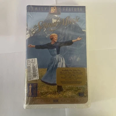 The Sound of Music VHS 1996 THX Digital CLAMSHELL New SEALED - Image 1 of 3