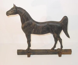 Vintage 1938 King's Genius Standing Stallion Cast Iron Doorstop Waynesboro VA - Bild 1 von 11