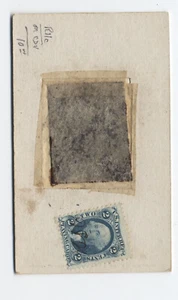 1860s tintype photograph in paper frame 2ct revenue R11c [h.5347] - Picture 1 of 3