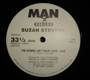 Suzan Stevens, Susan Stevens Im Gonna Get Over Your Love Vinyl Single 12inch - Bild 1 von 1