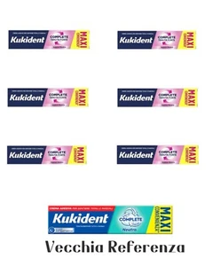 Kukident Creme Adesive per Dentiera Complete Plus Neutro (6 tubi da 70 g) - Foto 1 di 1