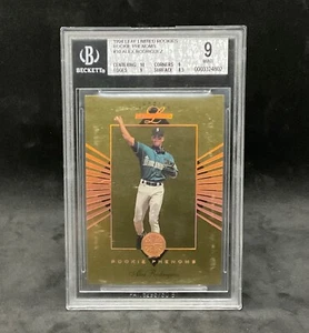 1994 Leaf Limited Alex Rodriguez 1693/5000 Rookie #10 Card Graded BGS 9 Mint!!! - Picture 1 of 2