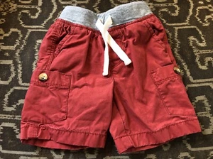 Old Navy Biy Cargo Shorts Size 12-18M - Picture 1 of 6