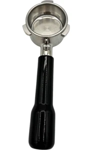 51mm Coffee Portafilter Coffee Bottomless Portafilter 3 Ears Black Handle unused - Picture 1 of 8