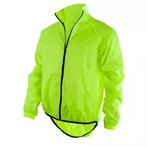 O'Neal Breeze Rain Jacket Neon Yellow Breathable Mountain Bike MX Moto Cross - Picture 1 of 21