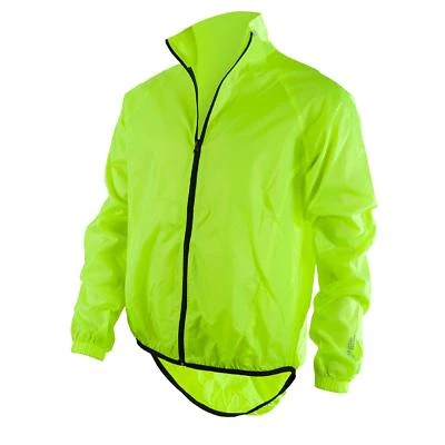 O'Neal Breeze Regen Jacke Neon Gelb atmungsaktiv Mountainbike MX Moto Cross