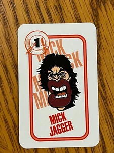 Mick Jagger - 1990er Karikaturkarte - Einzigartiger Oddball - Rolling Stones - Bild 1 von 1