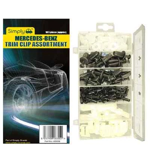 Simply Mercedes Benz Car Trim Clips Screws Fixings Kit Assortment Pack - Picture 1 of 2